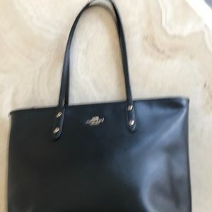 Coach Faux Leather Tote